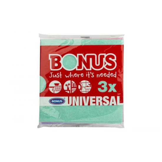 Bónusz általános törlőkendő 36x36cm