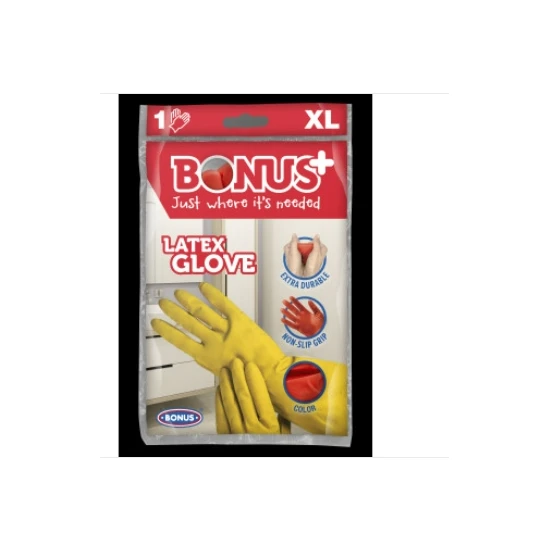 Bónusz gumikesztyű XL