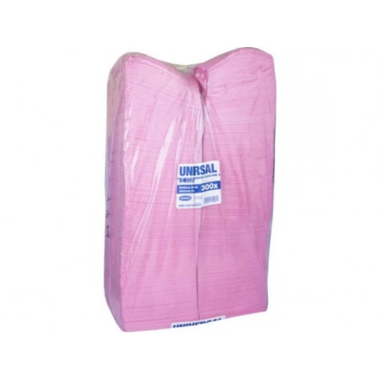 Bónusz törlőkendő 36x36cm 300 db pink