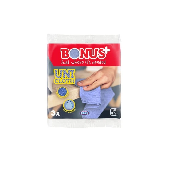 Bónusz törlőkendő univerzális, mikorszálas 35x35cm