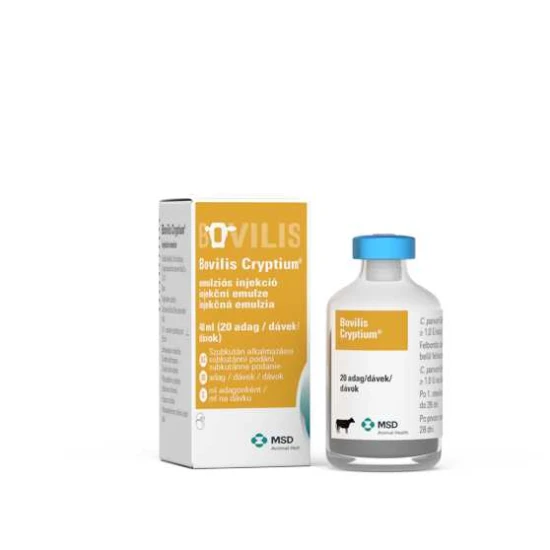 Bovilis Cryptium emulziós injekció szarvasmarhák számára 40 ml/20adag