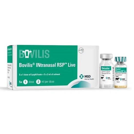 Bovilis INtranasal RSP Live vakcina 5x1 adag + 5x2 ml oldószer