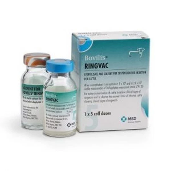 Bovilis Ringvac vakcina 5 adag 10 ml
