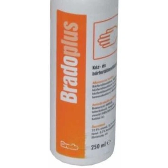 Bradoplus kéz- és bőrfertőtlenítő pumpás 250 ml