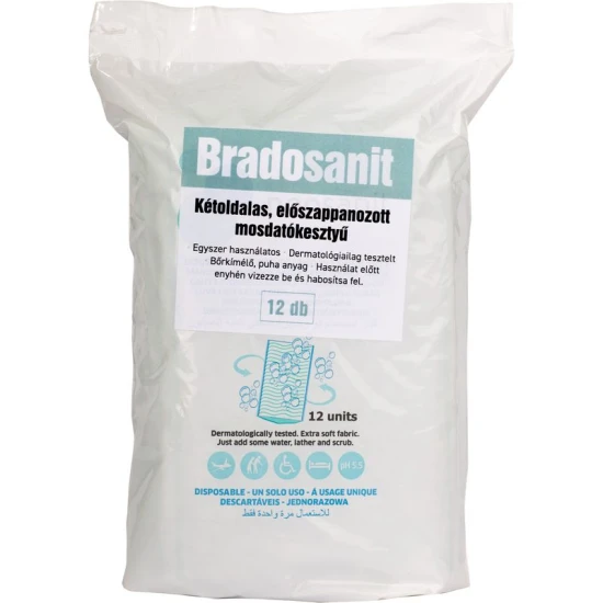Bradosanit mosdatókesztyű
