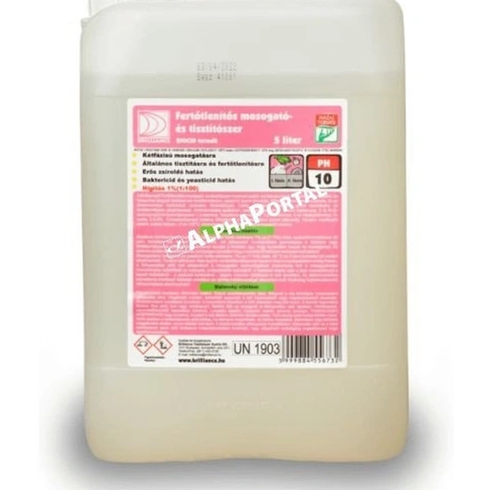 Brilliance Fertőtlenítős mosogató- és tisztítószer 5 liter