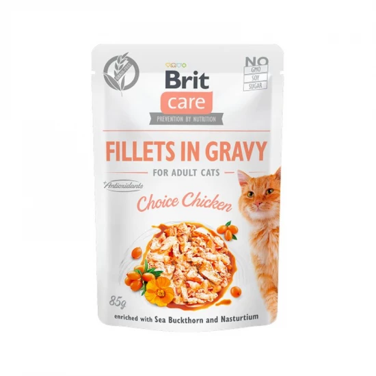 Brit Care Cat alutasak csirke szószban 85g