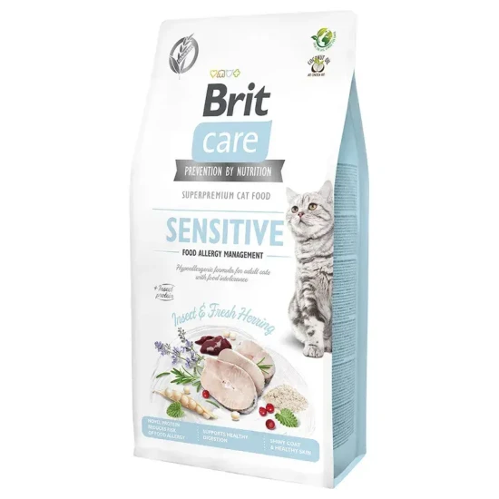 Brit Care Cat Grain-Free Insect Food Allergy Management Insect macskatáp 7kg