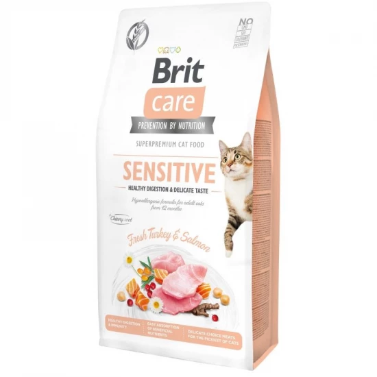 Brit Care Cat Grain Free Sensitive macskatáp 7kg