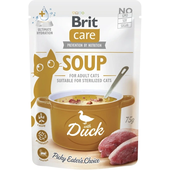 -Brit Care Cat Soup Duck 75 g