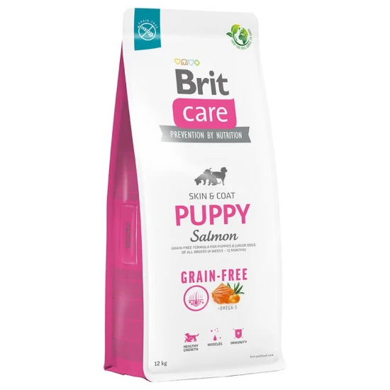 Brit Care Dog Grain-free Puppy Salmon & Potato kutyatáp 12kg