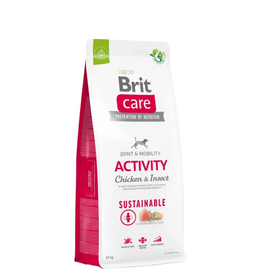 Brit Care Dog Sustainable Activity Chicken & Insect kutyatáp 3kg