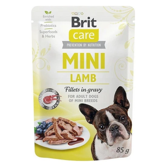 Brit Care Mini alutasakos nedvestáp bárány szószban 85g