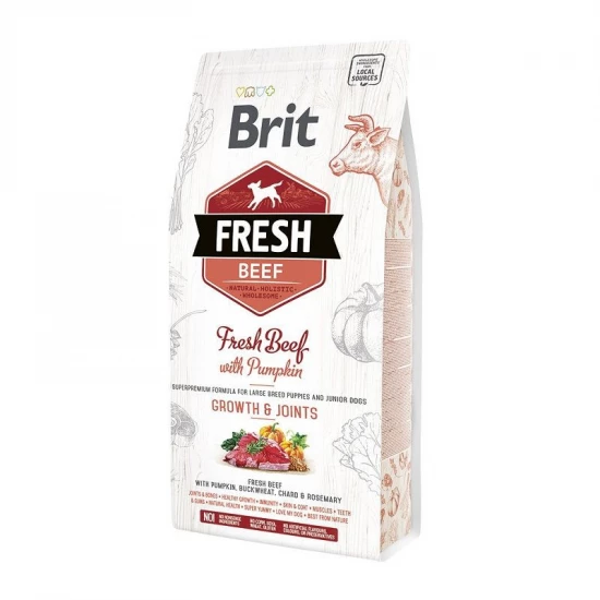 Brit Fresh Beef with Pumpkin Puppy Large kutyatáp 2,5 kg