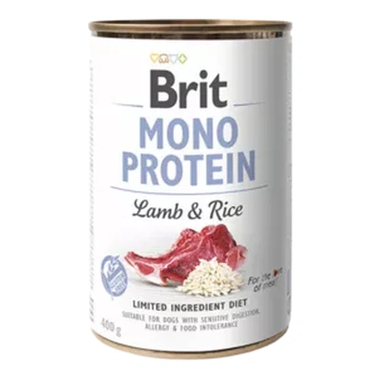 Brit Mono Protein Bárány/rizs 400g