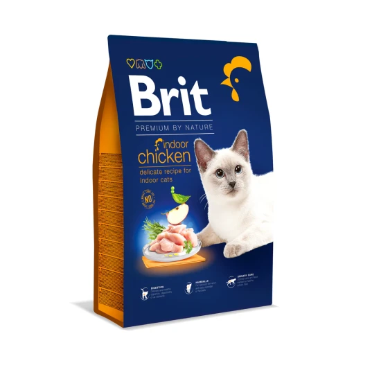 Brit Premium by Nature Cat Indoor Chicken 1,5kg