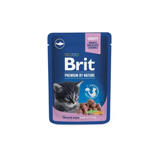 Brit Premium Cat Kitten White Fish 100g