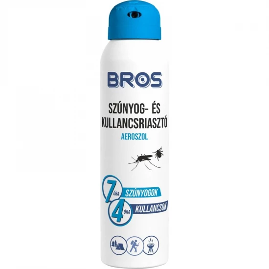 Bros Szúnyog- és Kullancsriasztó aeroszol 90ml