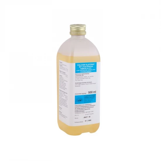 Calcium gluconat 38% 500 ml