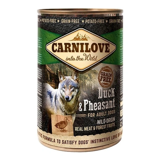 Carnilove Adult Duck & Pheasant Can- Kacsa és Fácán Hússal Konzerv 400g