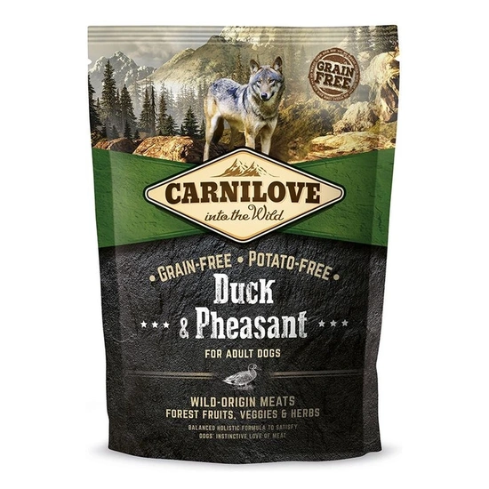 Carnilove Adult Duck & Pheasant- Kacsa és Fácán Hússal 1,5kg