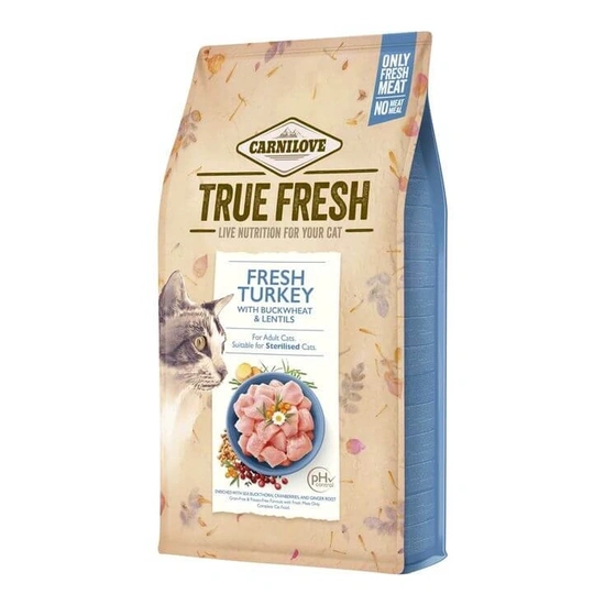 Carnilove True Fresh Cat Adult Turkey - pulyka 1,8kg