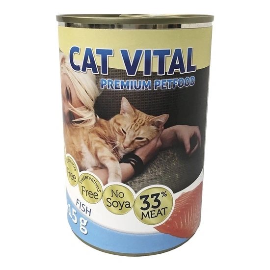 Cat Vital konzerv hal 415g