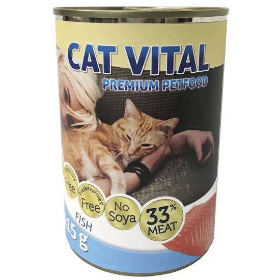 Cat Vital konzerv hal 415g