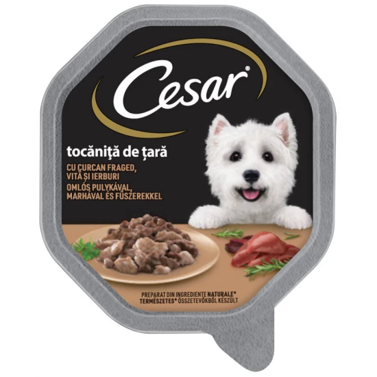 Cesar Alutálca Pulyka-Marha 150g Cesar Alutálca Pulyka-Marha 150g