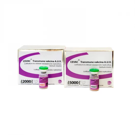 Cevac Transmune Ibd vakcina 5000 adag + oldószer (sodium choloride)