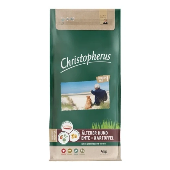 Christopherus Dog Adult Grainfree Kacsa és burgonya Small & medium 4kg