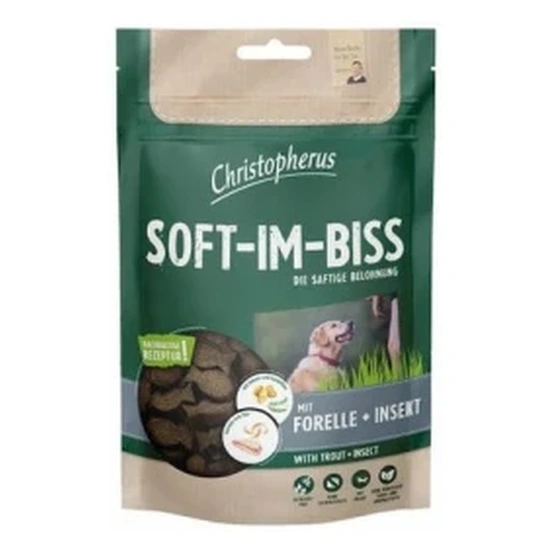 Christopherus Dog Jutalomfalat Grain Free Soft-Im-Biss Kacsa 125g