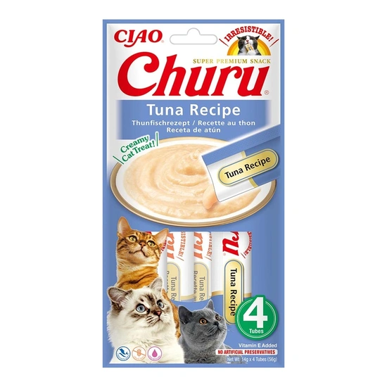 Ciao Churu Macska Folyékony Jutalomfalat Tonhallal 4x14g