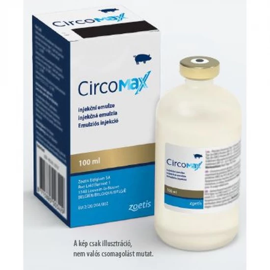CircoMax emulziós injekció sertések részére 50x2ml