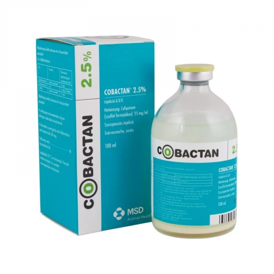 Cobactan 2,5 % injekció 100 ml
