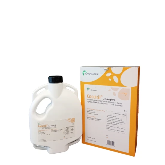 Cocciril 2,5 mg/ml belsőleges szuszpenzió 1L