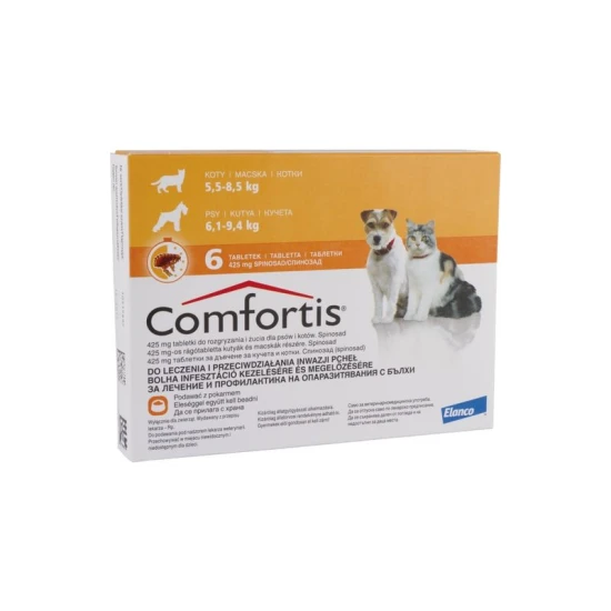 Comfortis 425 mg tabletta 6x