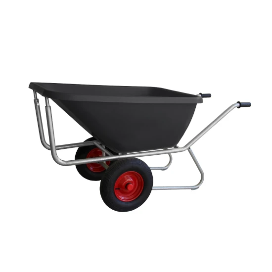 Compactkarre talicska 180L fekete