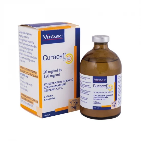 Curacef duo injekció 100 ml