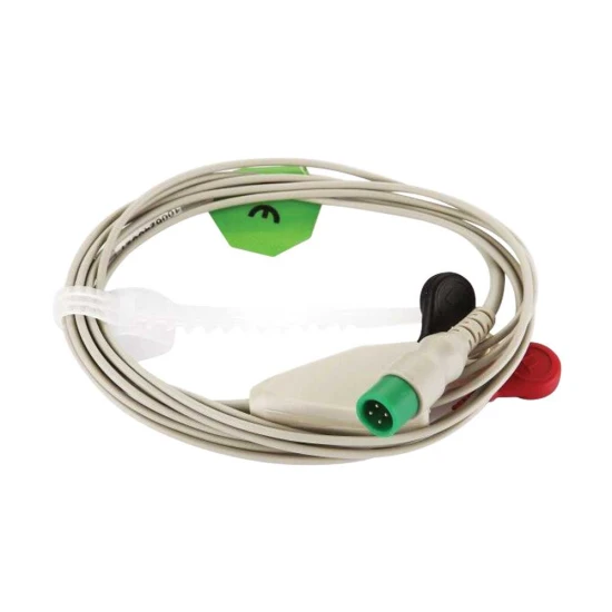 EKG kábel (IEC, 4 pin)