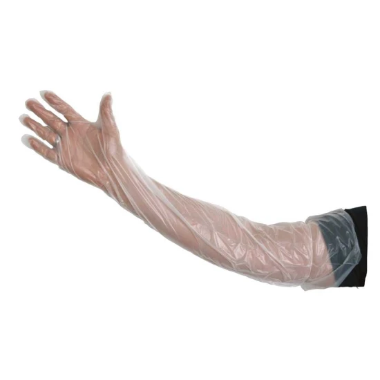 Állatorvosi kesztyű rögzítő pánttal, S