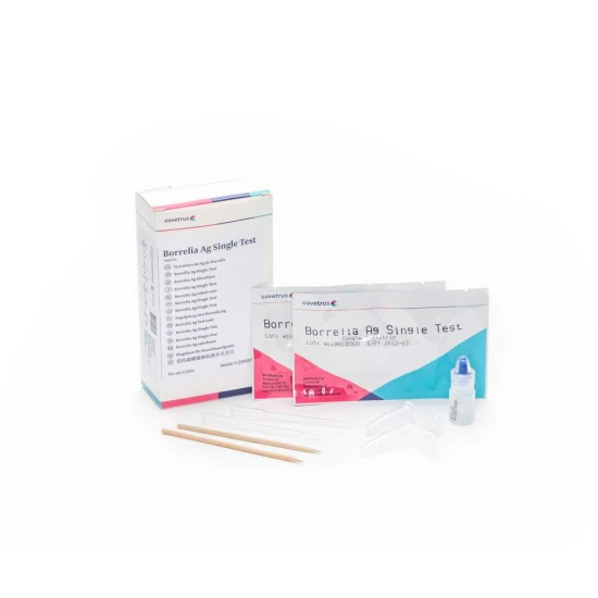 Borrelia teszt kullancsok ellen, 2 tesztcsík