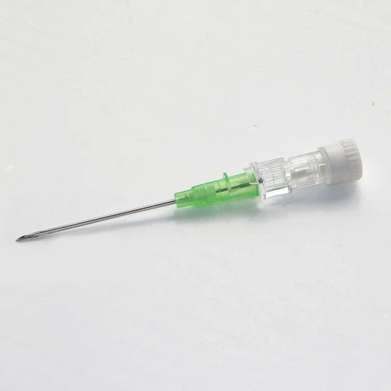 IV katéter egyenes szárnyak nélkül - G18 - zöld - 1,3mm - 32mm