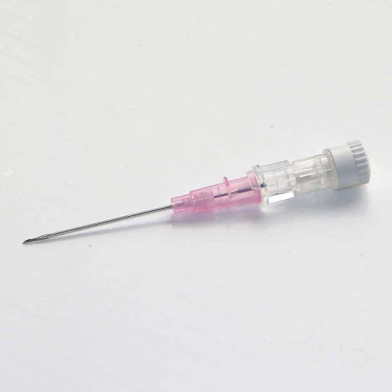 IV katéter egyenes szárnyak nélkül - G20 - rózsaszín - 1,0mm - 32mm