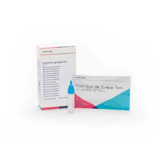 Coronavirus gyorsteszt macskák és kutyák számára, 2 tesztcsík