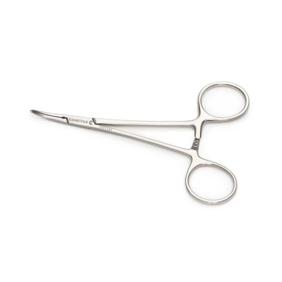 Halsted szúnyogbilincs egyenes 1x2 fogazat 12 cm