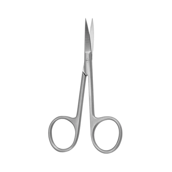 Írisz olló hajlított #3 10 cm