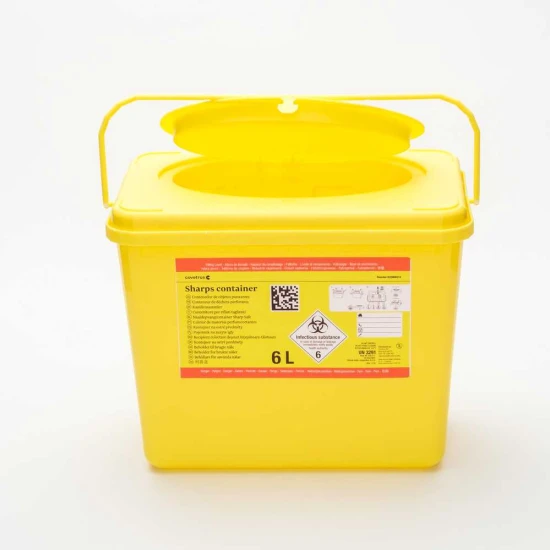 6 literes tűgyűjtő tartály