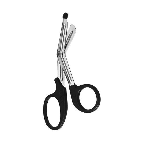 Univerzális olló fekete műanyag nyéllel 15 cm