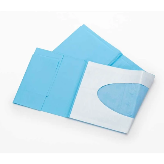 Steril öntapadós drapéria, 88x75 cm, O 27x13 cm